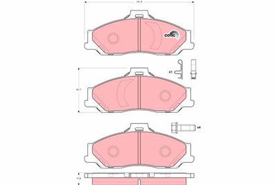 TRW GDB3353 Číslo výrobce: 23540. EAN: 3322937367993.