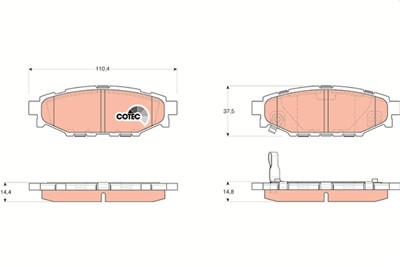 TRW GDB3373 Číslo výrobce: 24271. EAN: 3322937393404.