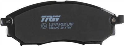 TRW GDB3392 Číslo výrobce: 23698. EAN: 3322937412440.