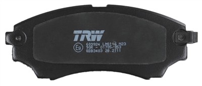 TRW GDB3403 Číslo výrobce: 24353. EAN: 3322937430802.