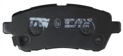 TRW GDB3437 Číslo výrobce: 24283. EAN: 3322937562725.