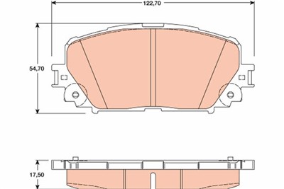 TRW GDB3460 Číslo výrobce: 24708. EAN: 3322937578245.