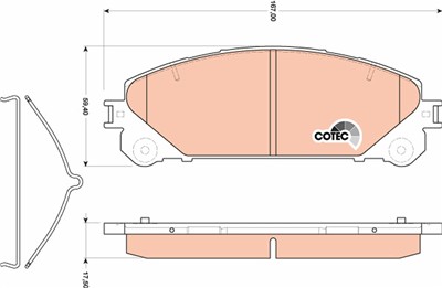 TRW GDB3484 EAN: 3322937954995.