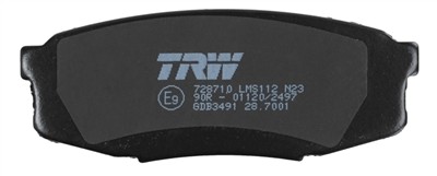 TRW GDB3491 Číslo výrobce: 24653. EAN: 3322937992379.