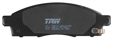 TRW GDB3502 Číslo výrobce: 25087. EAN: 3322938024154.