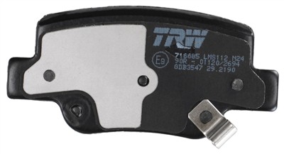 TRW GDB3547 Číslo výrobce: 24926. EAN: 3322938152222.
