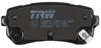 TRW GDB3641 Číslo výrobce: 24321. EAN: 3322938330590.