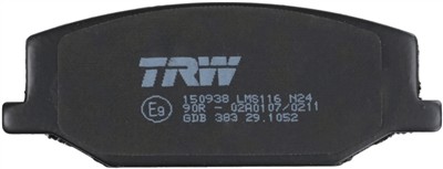TRW GDB383 Číslo výrobce: 21142. EAN: 3322936403838.