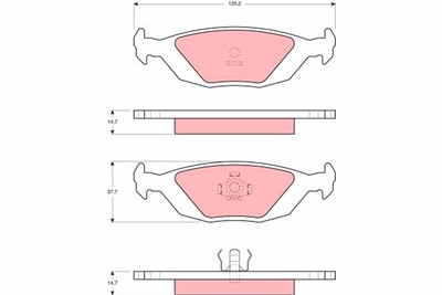 TRW GDB392 Číslo výrobce: 21089. EAN: 3322936403920.