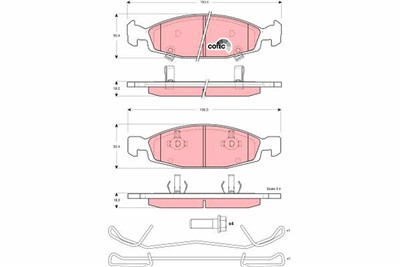 TRW GDB4120 Číslo výrobce: 23336. EAN: 3322937287963.
