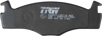 TRW GDB454 Číslo výrobce: 20887. EAN: 3322936404545.