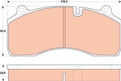 TRW GDB5100 Číslo výrobce: 29181. EAN: 3322937353767.
