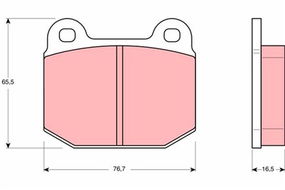 TRW GDB611 Číslo výrobce: 20323. EAN: 3322936406112.
