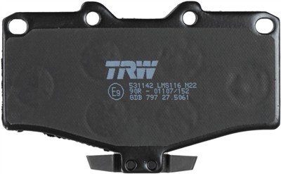 TRW GDB797 Číslo výrobce: 21679. EAN: 3322936407973.