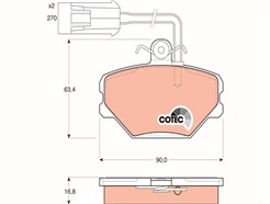 TRW GDB852 COTEC