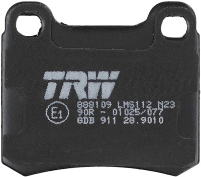 TRW GDB911 Číslo výrobce: 20687. EAN: 3322936409113.