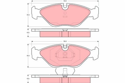TRW GDB969 Číslo výrobce: 21154. EAN: 3322936409694.