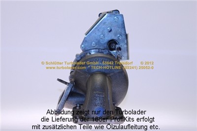 SCHLÜTTER TURBOLADER 166-00055 Číslo výrobce: 172-08220. EAN: 4044578500551.