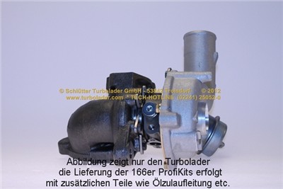 SCHLÜTTER TURBOLADER 166-01020 Číslo výrobce: 172-02760. EAN: 4044578510208.