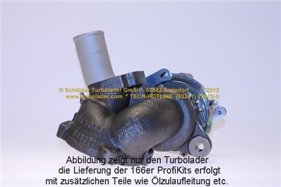 SCHLÜTTER TURBOLADER 166-01020 Číslo výrobce: 172-02760. EAN: 4044578510208.
