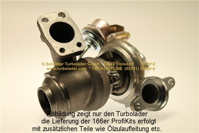 SCHLÜTTER TURBOLADER PRO-01671 Číslo výrobce: 166-01671. EAN: 4044578730538.