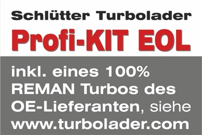 SCHLÜTTER TURBOLADER 166-00414EOL Číslo výrobce: 172-00414. EAN: 4044578708155.