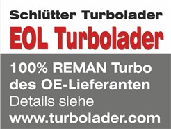 SCHLÜTTER TURBOLADER 172-06580EOL