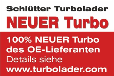 SCHLÜTTER TURBOLADER 172-00116 Číslo výrobce: 4918003200.