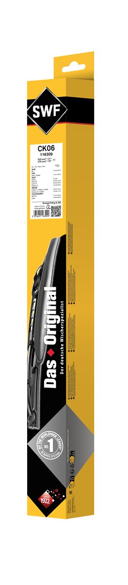 SWF 116309 Číslo výrobce: CK06. EAN: 3276421163090.