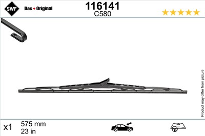 SWF 116141 Číslo výrobce: C580. EAN: 4004260007188.