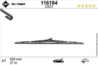 SWF 116184 Číslo výrobce: C531. EAN: 3276421161843.