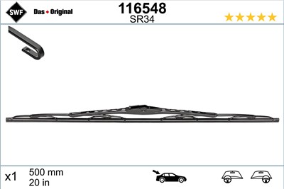 SWF 116548 Číslo výrobce: SR34. EAN: 3276421165483.