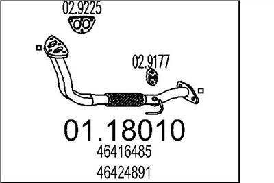 MTS 01.18010 EAN: 8033464008147.