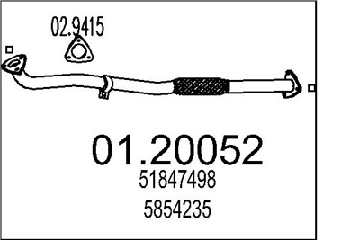 MTS 01.20052 EAN: 8033464913830.