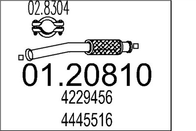 MTS 01.20810 EAN: 8033464010515.