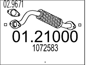 MTS 01.21000 EAN: 8033464010690.