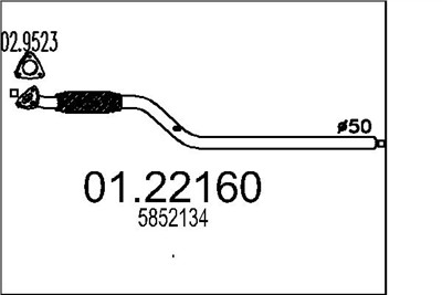 MTS 01.22160 EAN: 8033464011826.