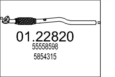 MTS 01.22820 EAN: 8033464457655.