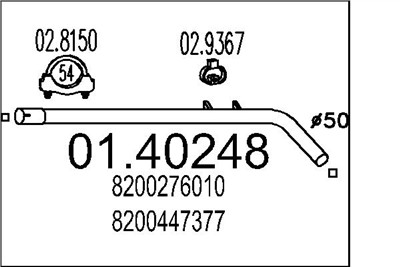 MTS 01.40248 EAN: 8033464453657.