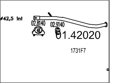 MTS 01.42020 EAN: 8033464014612.