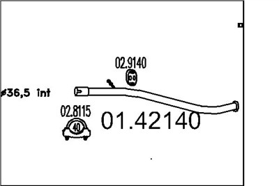MTS 01.42140 EAN: 8033464014728.