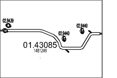 MTS 01.43085 EAN: 8033464967758.
