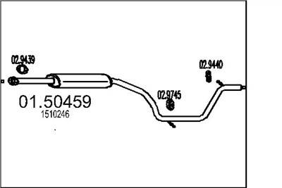 MTS 01.50459 EAN: 8033464449124.