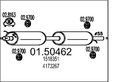 MTS 01.50462 EAN: 8033464449377.