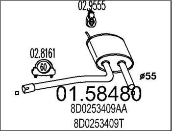 MTS 01.58480 EAN: 8033464024901.