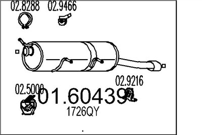 MTS 01.60439 EAN: 8033464309589.