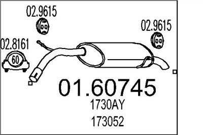 MTS 01.60745 EAN: 8033464455590.