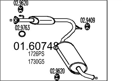 MTS 01.60748 EAN: 8033464455750.