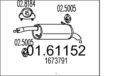 MTS 01.61152 EAN: 8033464972141.