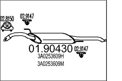 MTS 01.90430 EAN: 8033464041885.